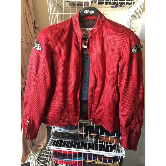 Joe Rocket Jackets & Blazers - Joe Rocket Cleo Mesh Motorcycle Jacket - Women Large Wine